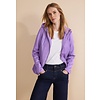 Materialmix Windjacket - Shiny Lilac