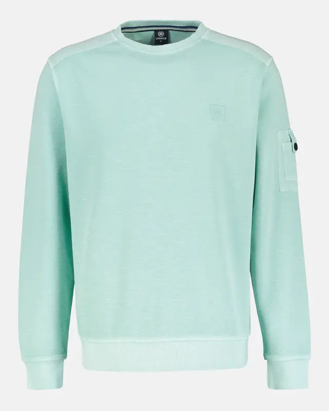 Lerros Crewneck Sweatshirt - Coastal Sea Blue