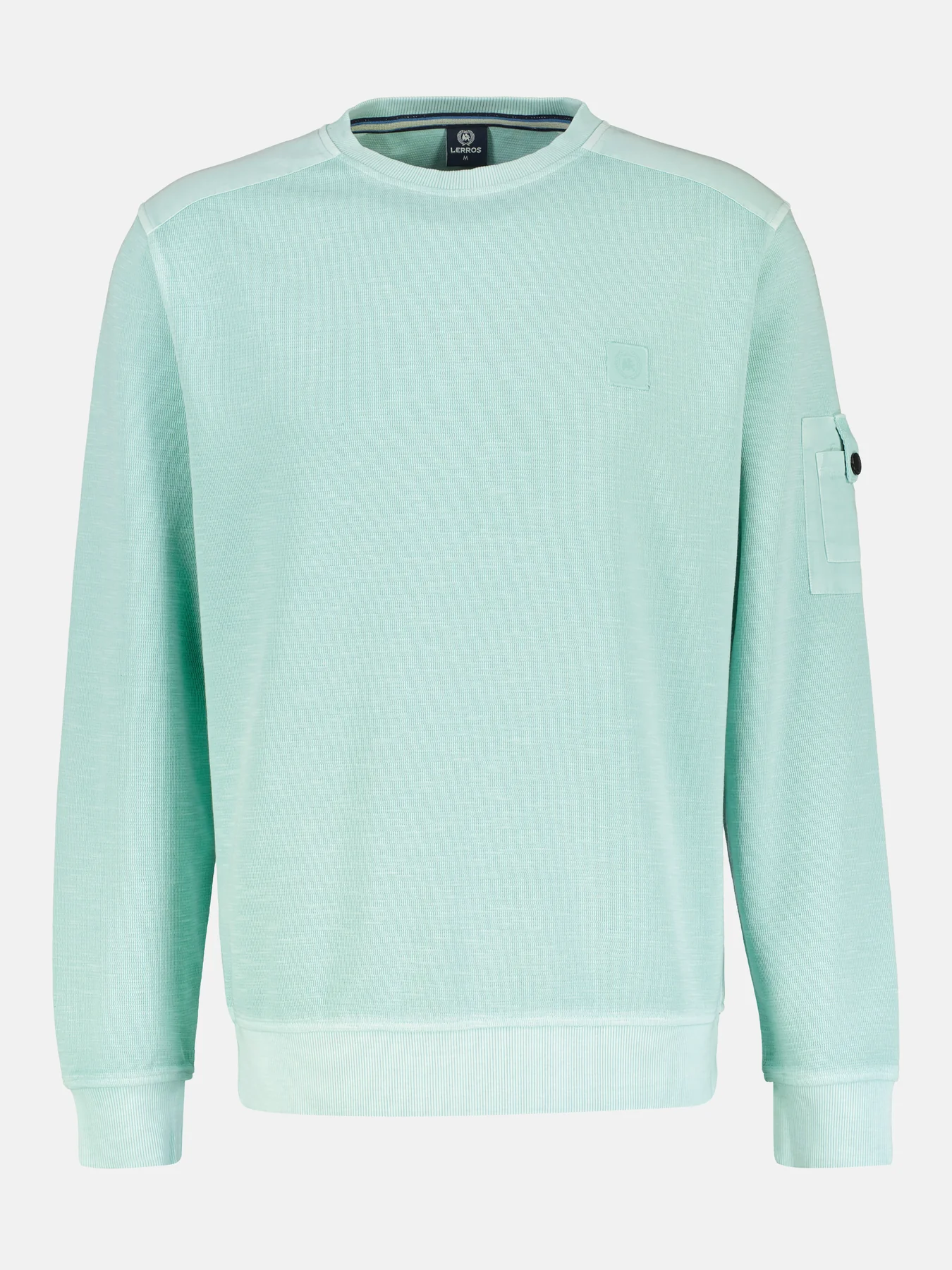 Lerros Sweatshirt Ronde Hals - Coastal Sea Blue