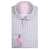 Modern Fit Shirt Squares - Pink