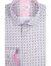 Giordano Modern Fit Overhemd Squares - Pink