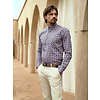 Button-Down Stretch Overhemd - Red