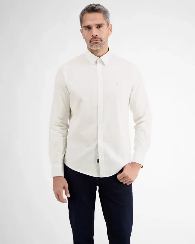 Lerros Basic Poplin Shirt - White