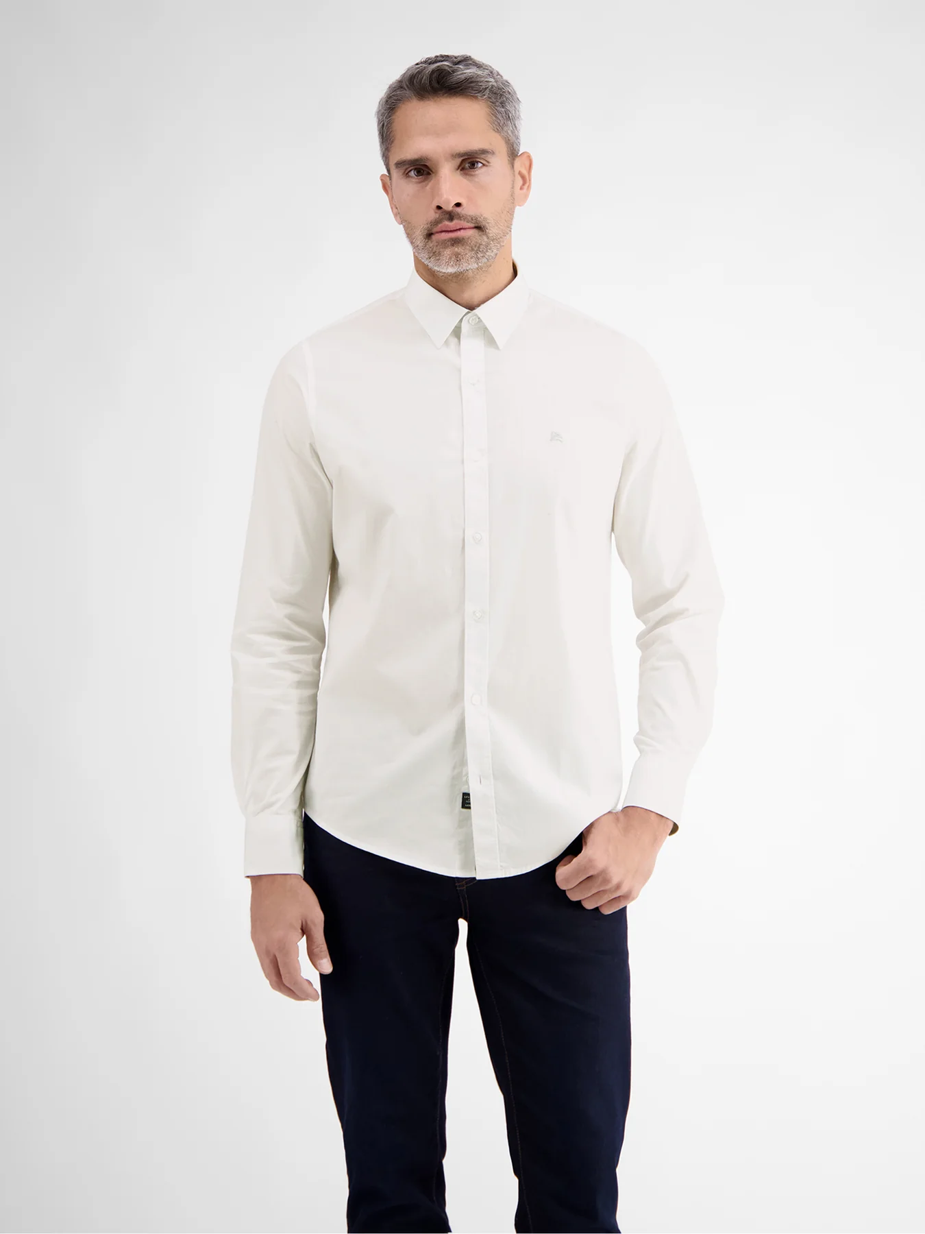 Lerros Basic Poplin Shirt - White