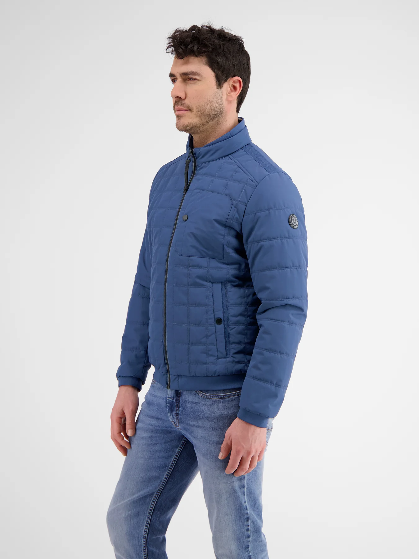 Lerros Quilted Jacket - Storm Blue