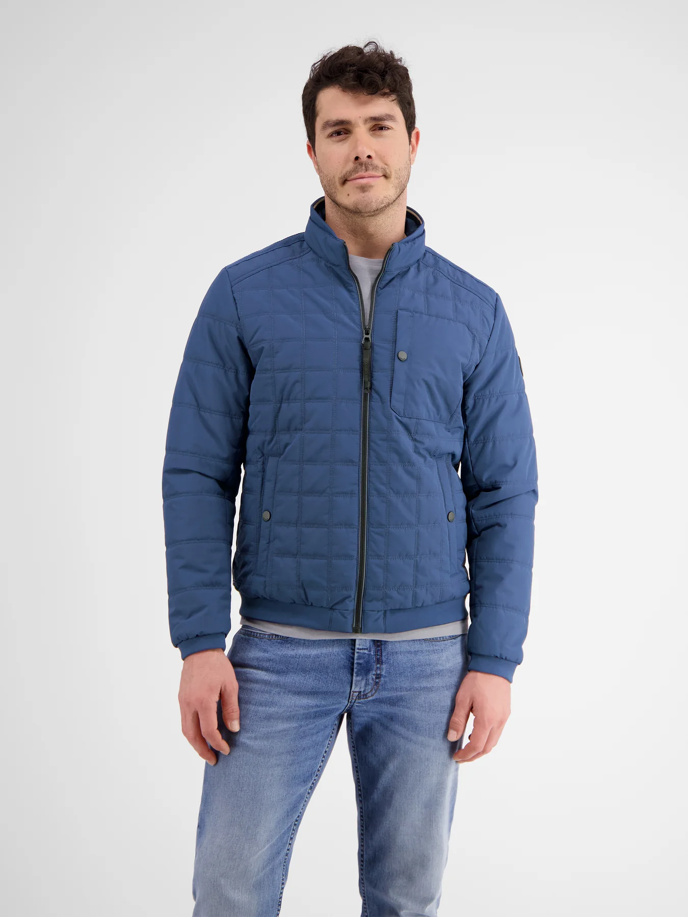 Lerros Quilted Jacket - Storm Blue