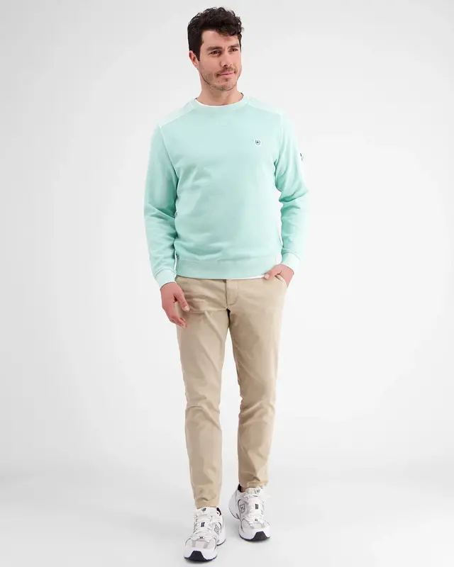 Lerros Crewneck Sweatshirt - Coastal Sea Blue