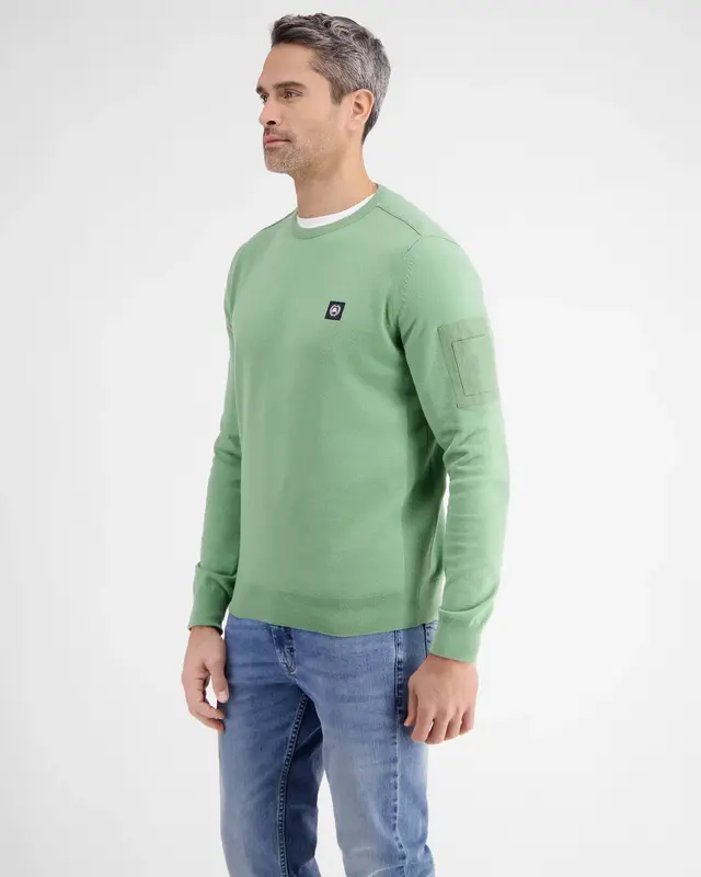 Lerros Basic Jumper - Sage Green