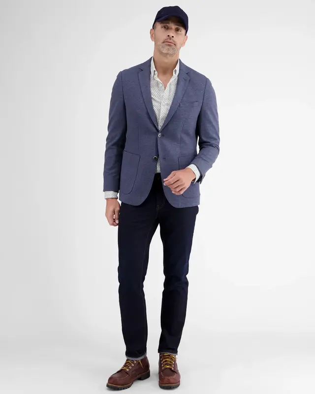 Lerros Poplin Hemd mit Print - White