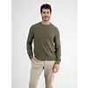 Basic Strickpullover - Aged Olive