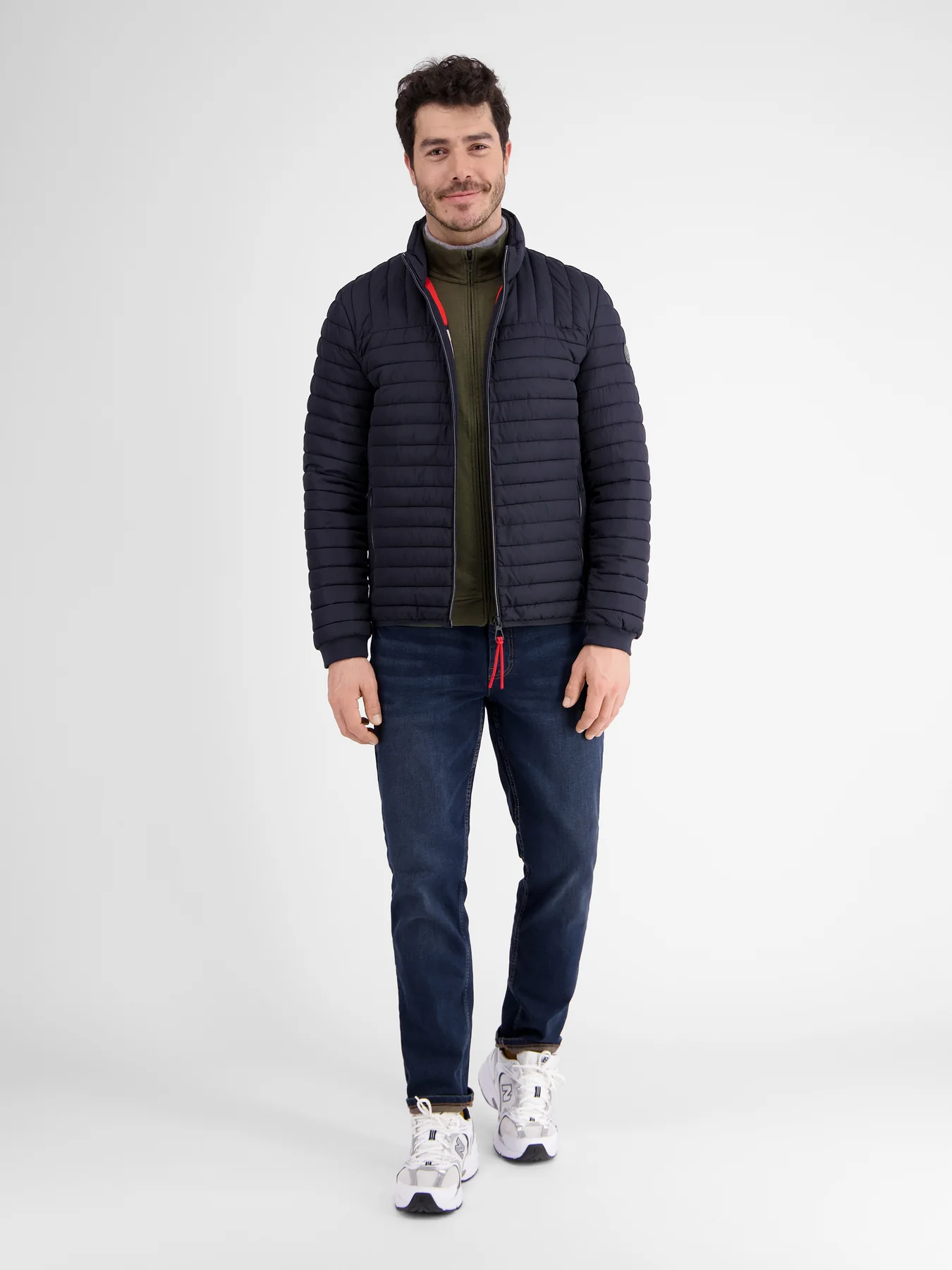 Lerros Sweatcardigan - Aged Olive