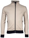 Baileys Sportief Sweatvest - Dark Sand