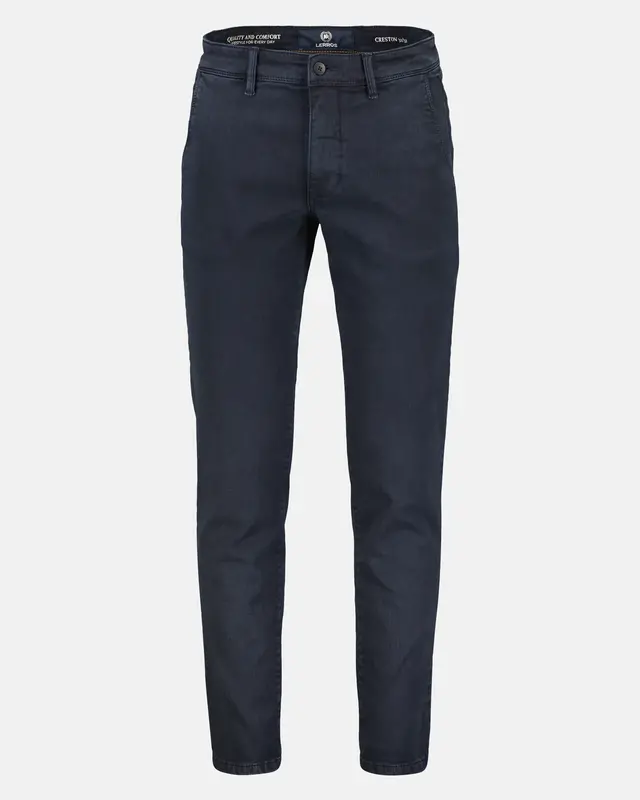 Lerros Chino in softer Hyperflex-Stretch-Qualität - Classic Navy