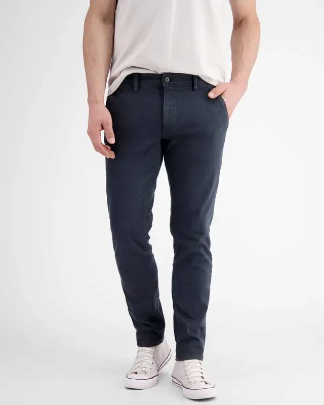 Lerros Chino in Soft Hyperflex Stretch Quality - Classic Navy