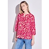 Bluse mit modernem Print - Pink Sorbet