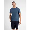 Casual T-Shirt mit Rundhals - Storm Blue