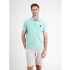 Poloshirt with Structure - Coastal Sea Blue