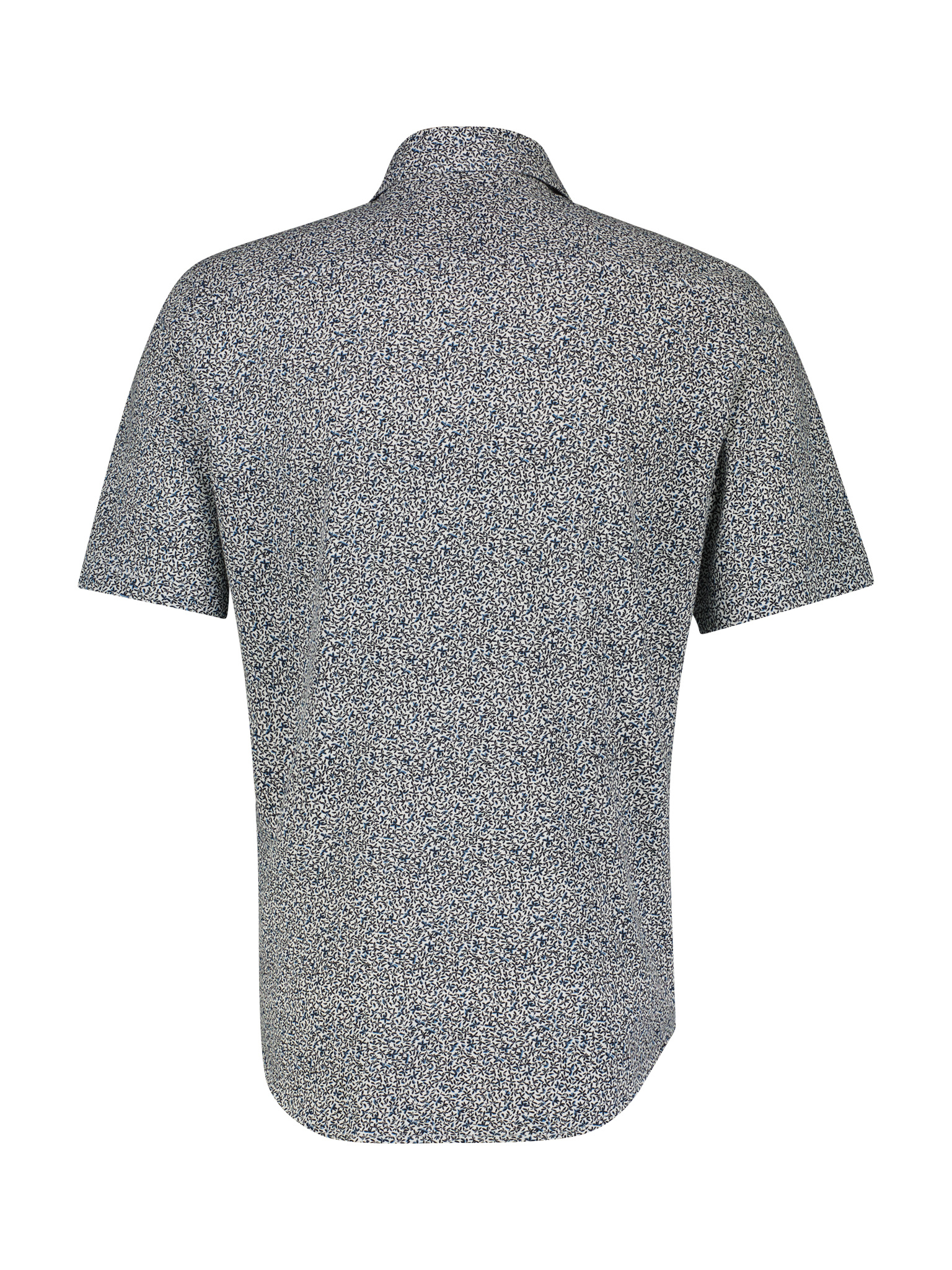 Lerros Jersey Kurzarmhemd mit Print - White