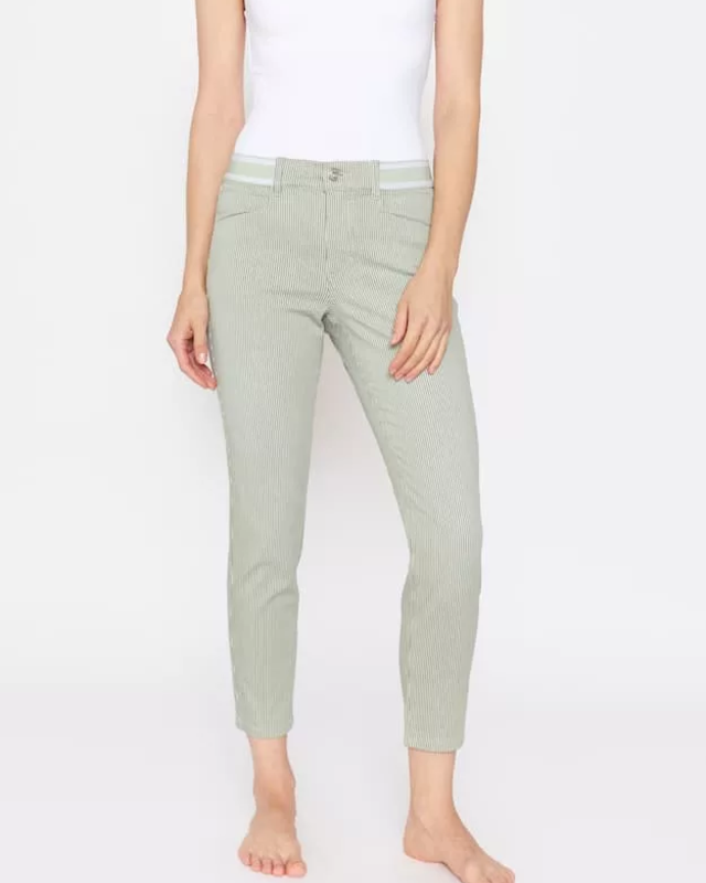 Angels Jeanswear Ankle Jeans Ornella Sporty - Eucalyptus Used