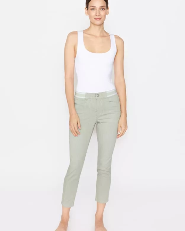 Angels Jeanswear Ankle Jeans Ornella Sporty - Eucalyptus Used
