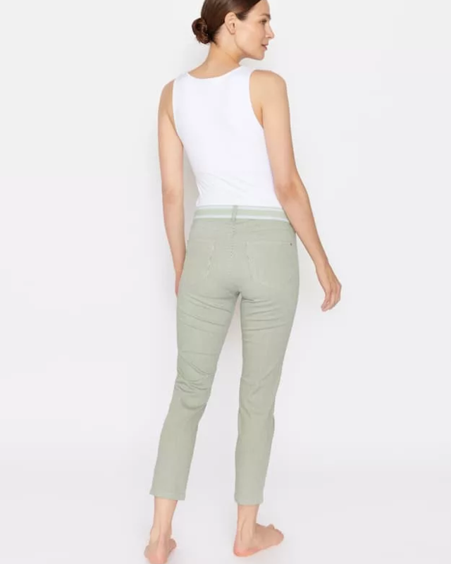 Angels Jeanswear Ankle Jeans Ornella Sporty - Eucalyptus Used