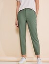 Street One Casual Fit Chino - Dry Salvia Green