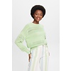 Open Knit Jumper - Light Green