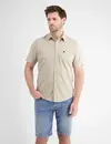 Lerros Basic Kurzarm Shirt - Light Dune