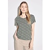 T-shirt met Print - Cool Khaki