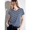 T-shirt met Print - Universal Blue