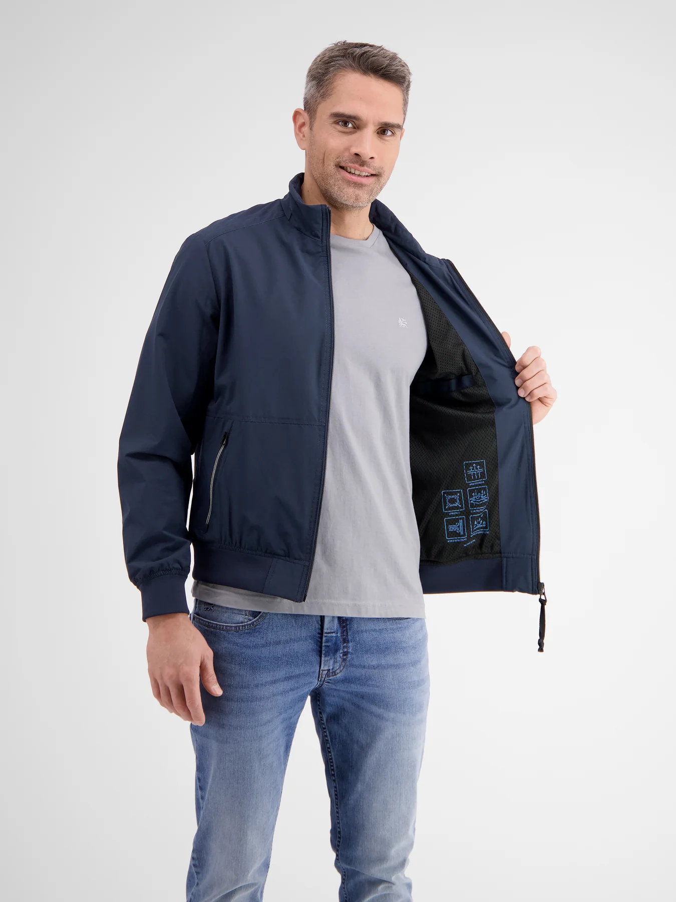 Lerros Sommer Jacke - Classic Navy