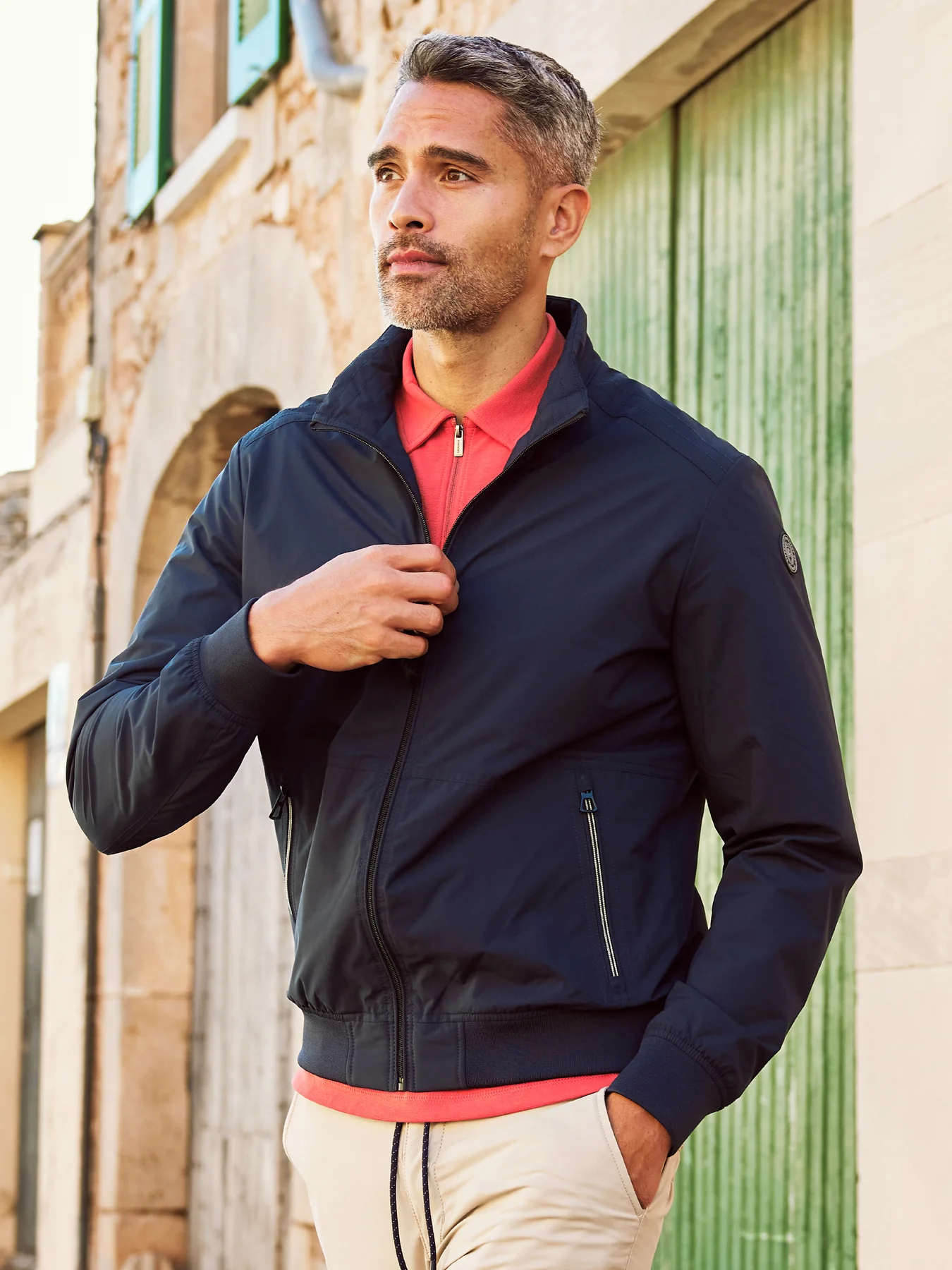 Lerros Sommer Jacke - Classic Navy
