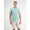 Effen Gekleurd T-Shirt - Coastal Sea Blue