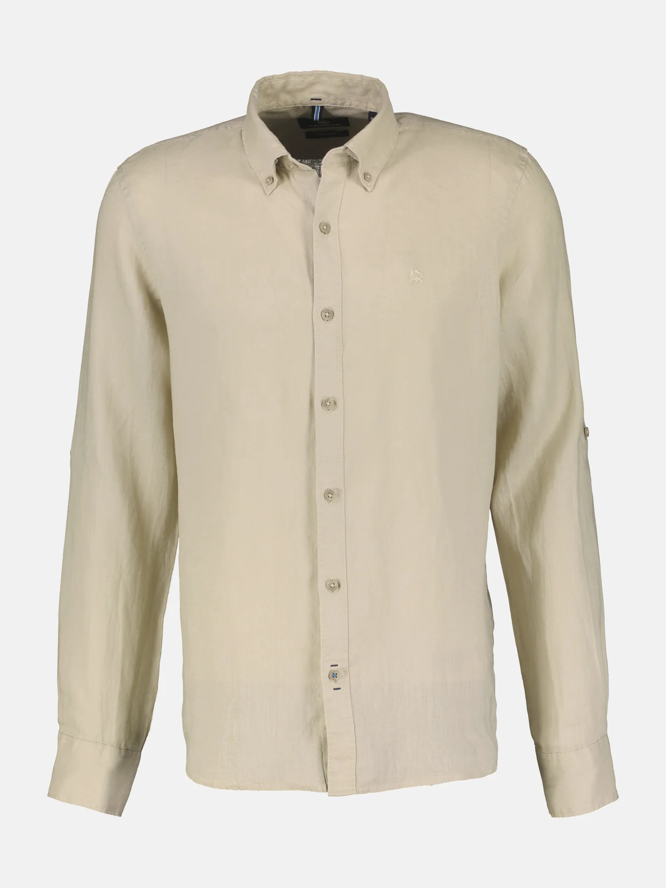 Lerros Leinen Hemd - Light Dune Beige