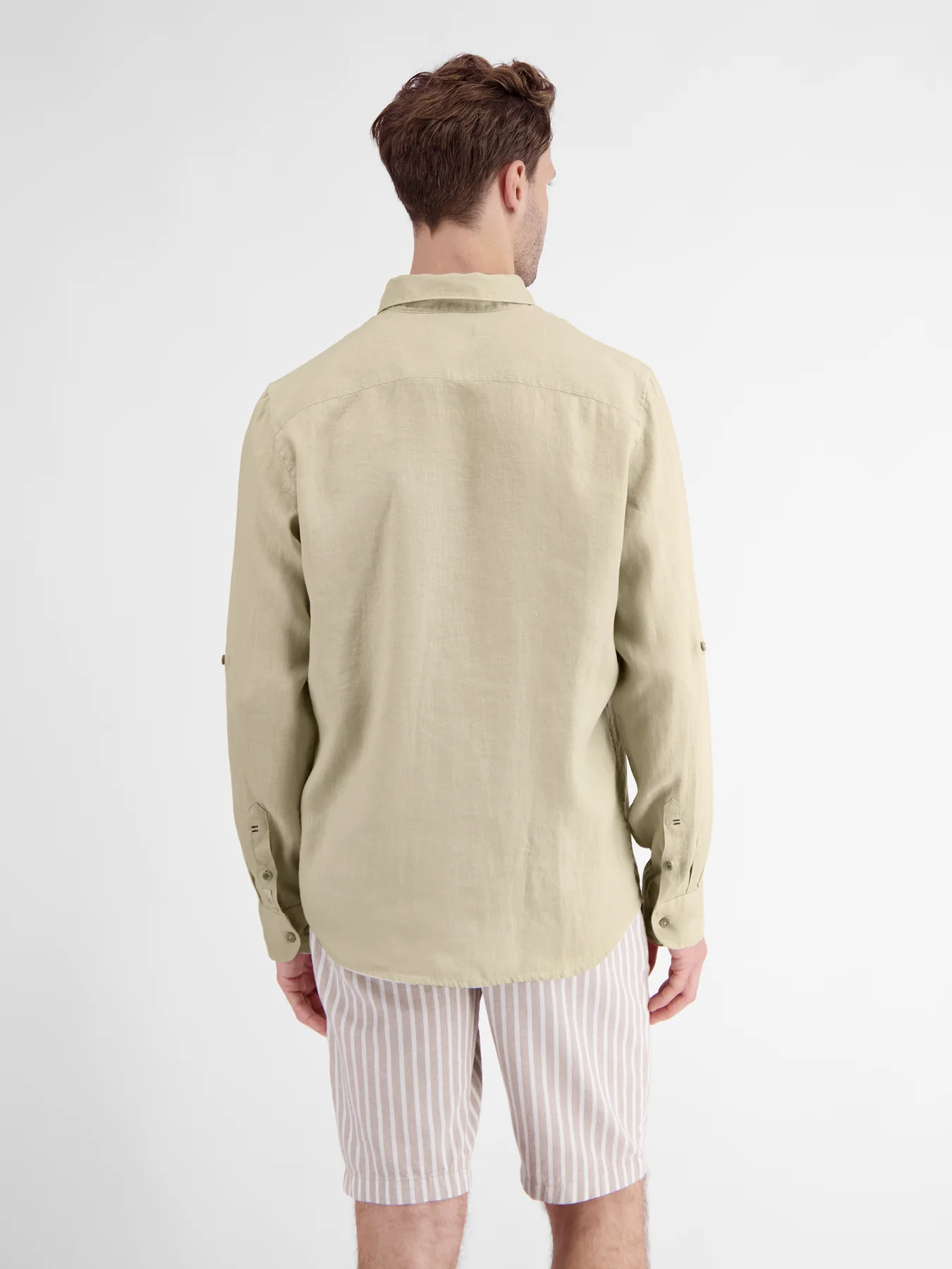 Lerros Linen Shirt - Light Dune Beige