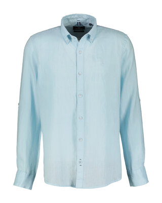 Lerros Leinen Hemd - Azure Blue