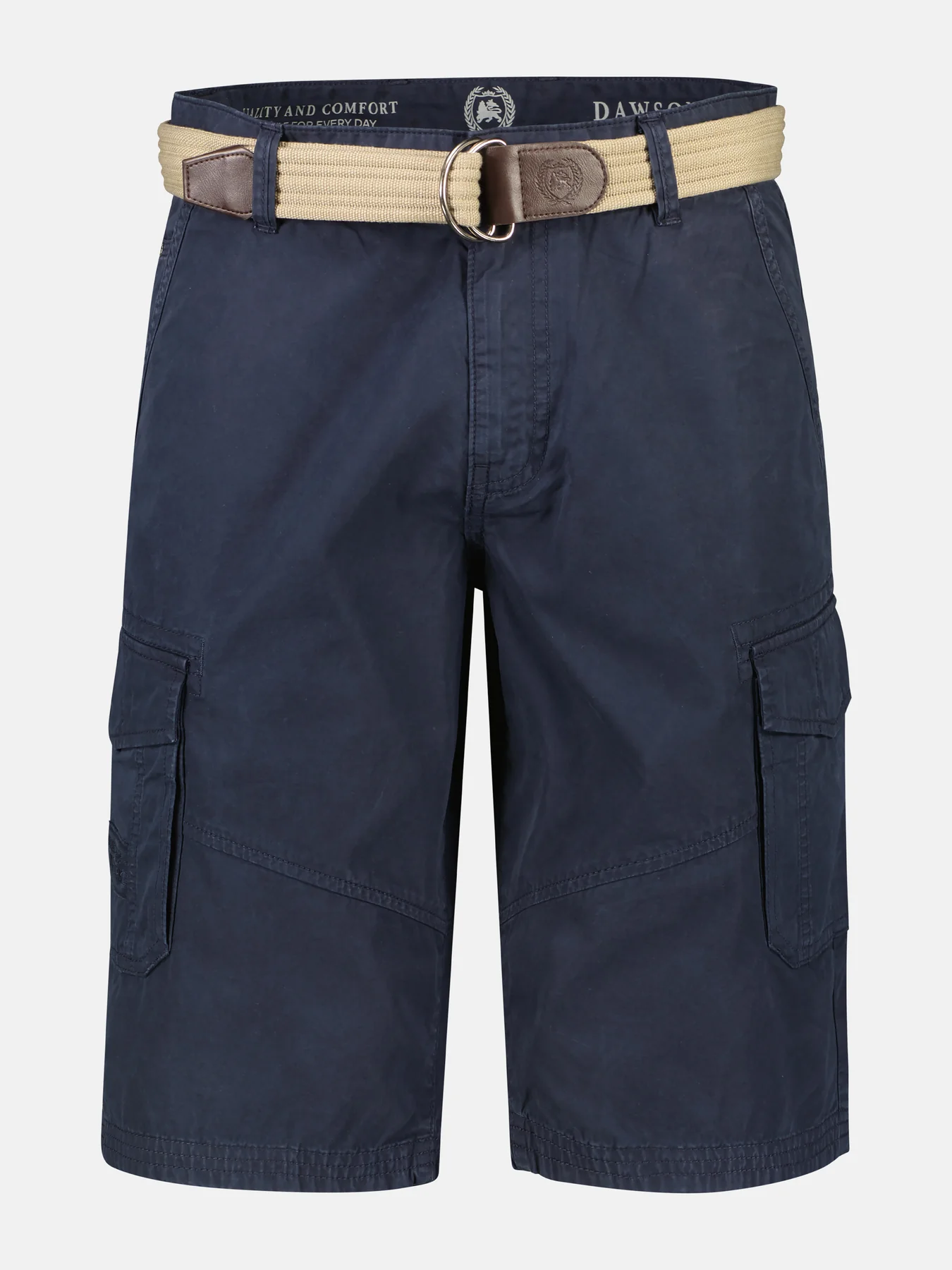 Lerros Cargo Bermuda with Belt - Classic Navy