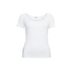 T-Shirt mit Spitze - White