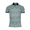 Piqué Poloshirt met Print - Green