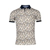 Piqué Poloshirt met Print - Dark Sand