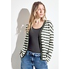 Striped Cardigan - Vanilla White