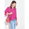 Blouse with Stripes - Pink Sorbet