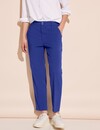Street One Chino met Structuur - Intense Royal Blue