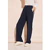 High Waist Pants - Deep Blue