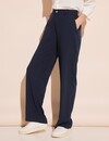 Street One High Waist Hose - Deep Blue