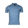 Two-Tone Piqué Poloshirt - Bright Cobalt