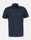 Lerros Poloshirt with Waffle Structure - Classic Navy