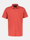 Lerros Wafel Piqué Poloshirt - Deep Coral Red