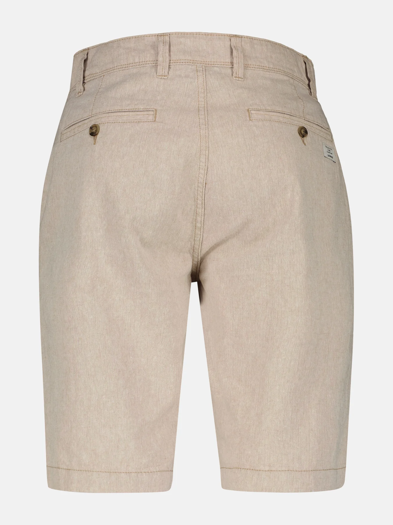 Lerros Linenmix Chino Bermuda Dawson - Dune Beige