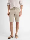 Lerros Leinenmix Chino Bermuda Dawson - Dune Beige